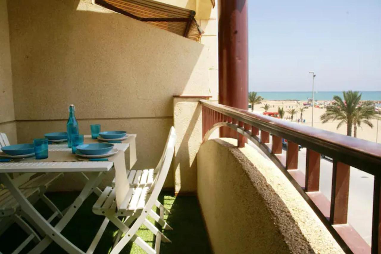Apartamento De Capricho 1ª Linea De Playa Sagunto Eksteriør bilde